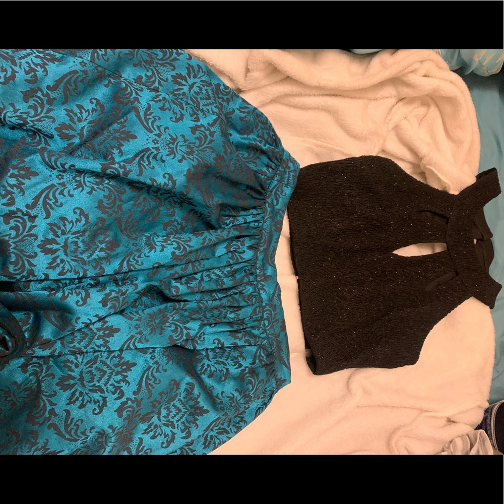 2 Piece Prom Dress